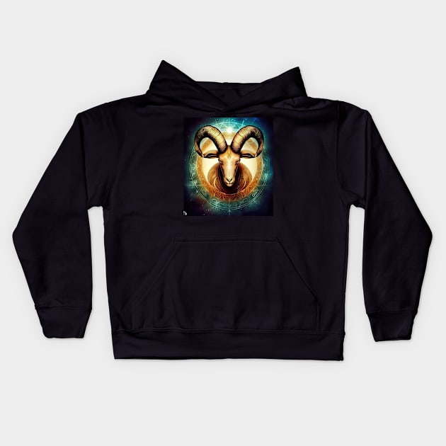 Aries Kids Hoodie by Scorpio Marketing 